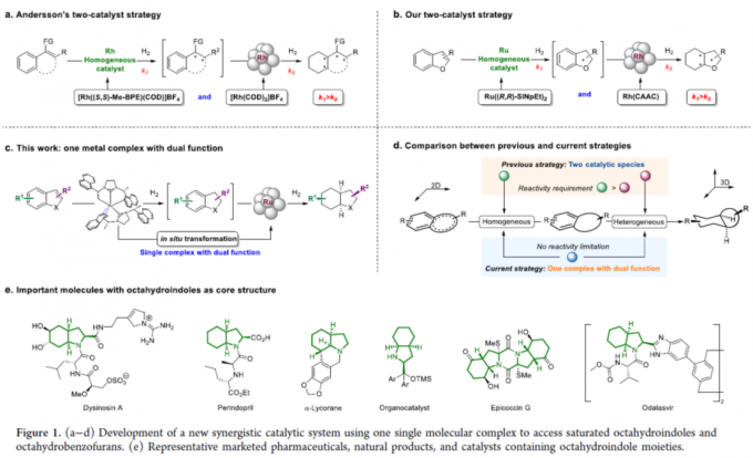 JACS:Ru-NHC催化剂促进的对映选择性全氢化反应方法学 | 化学空间 Chem-Station